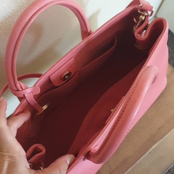 Like new FURLA pink/salmon Bag - Picture 3 of 6